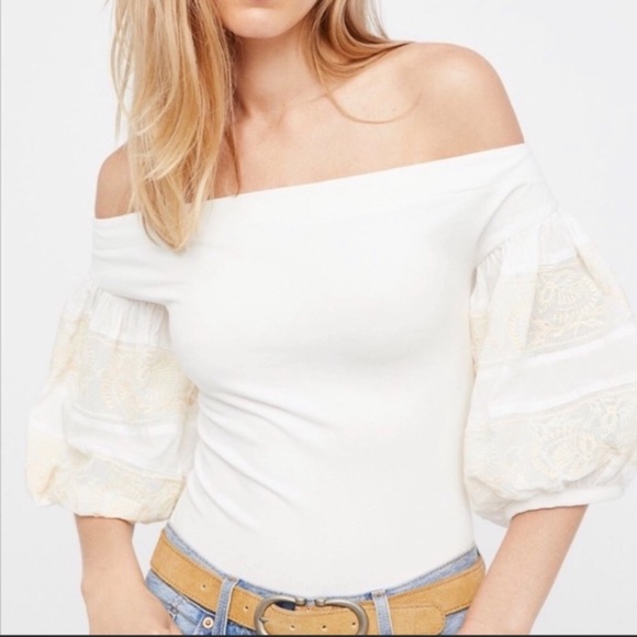 Free People Tops - 🆕 NWOT Free People Rock With It Off The Shoulder
